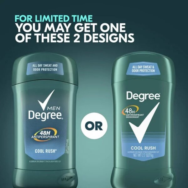 Degree Long Lasting Men's Antiperspirant Deodorant Stick Twin Pack