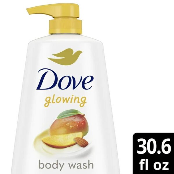 Dove Glowing Long Lasting Gentle Women's Body Wash All Skin Type